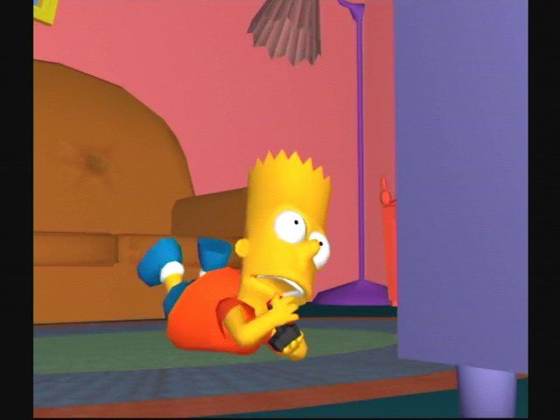 Screenshot of The Simpsons: Road Rage from RAWG