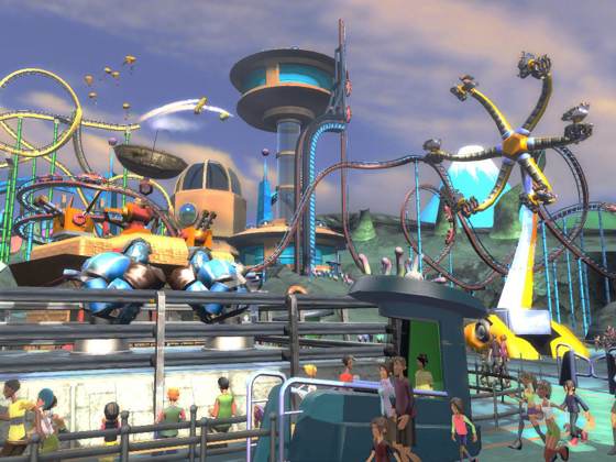Screenshot of Thrillville: Off the Rails from RAWG