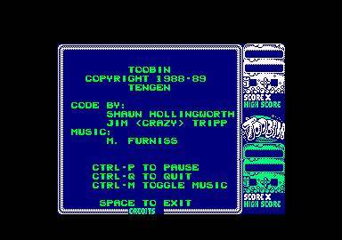 Screenshot of Toobin' from RAWG