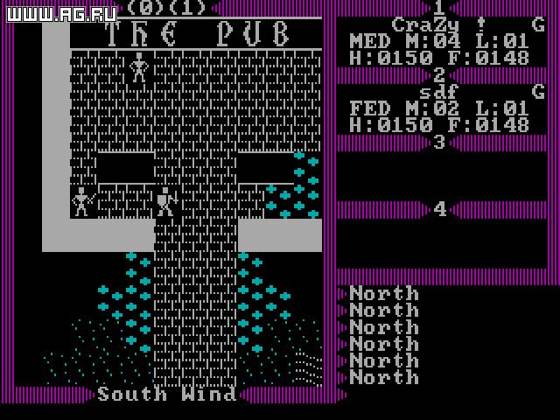 Screenshot of Ultima III: Exodus from RAWG