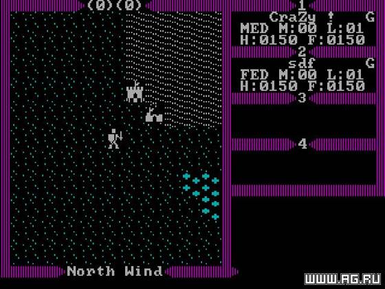 Screenshot of Ultima III: Exodus from RAWG