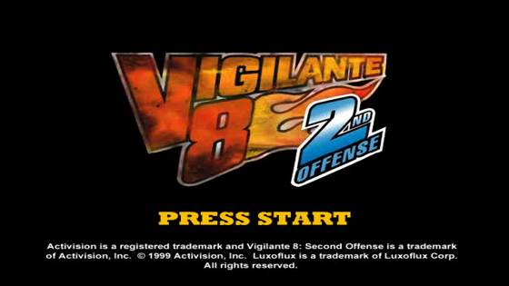Screenshot of Vigilante 8: 2nd Offense from RAWG