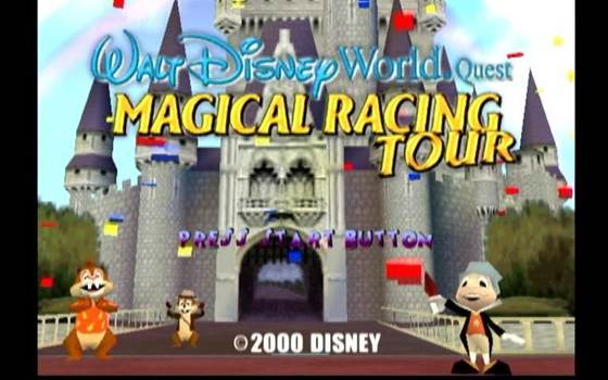 Screenshot of Walt Disney World Quest: Magical Racing Tour from RAWG