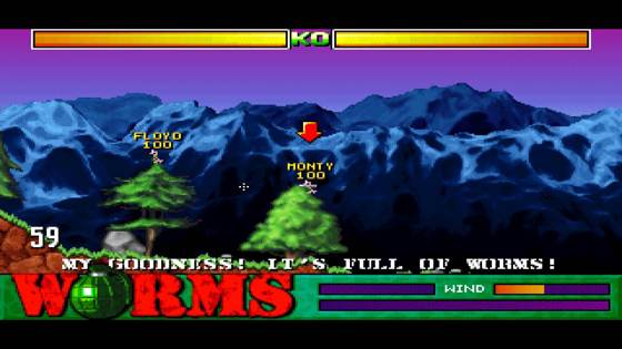 Screenshot of Worms from RAWG
