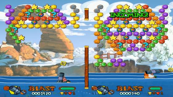 Screenshot of Worms Blast from RAWG