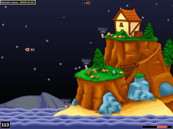 Screenshot of Worms World Party from RAWG