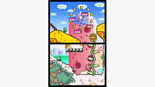 Screenshot of Yoshi's Island DS from RAWG