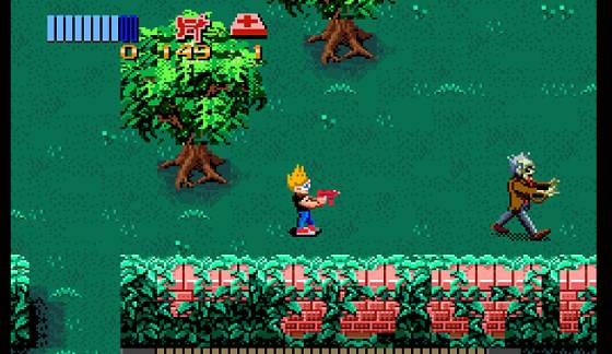 Screenshot of Zombies Ate My Neighbors (1993) from RAWG